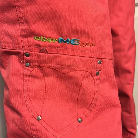 Obermeyer girl snow overalls size 4 pink - Picture 2 of 11